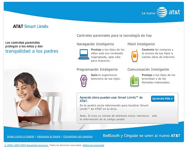 AT&T estrena plataforma en español para control de contenidos en línea ...