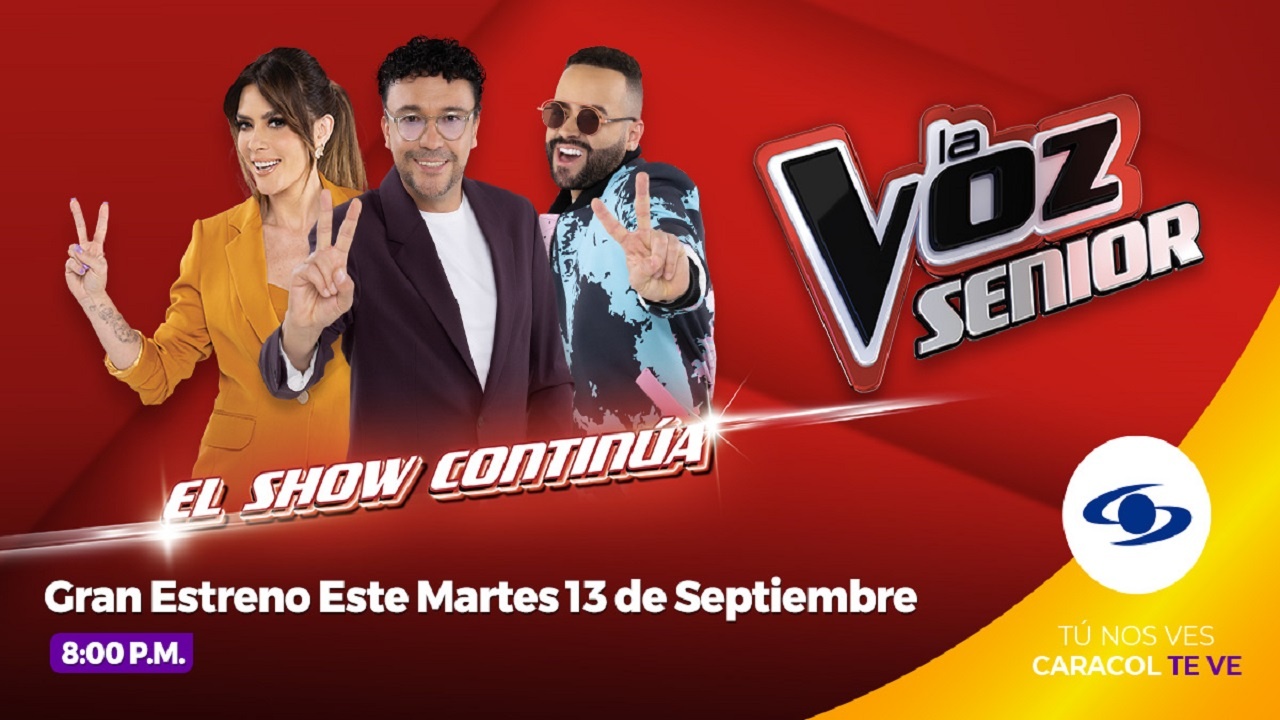 La voz senior Colombia 2da. temporada