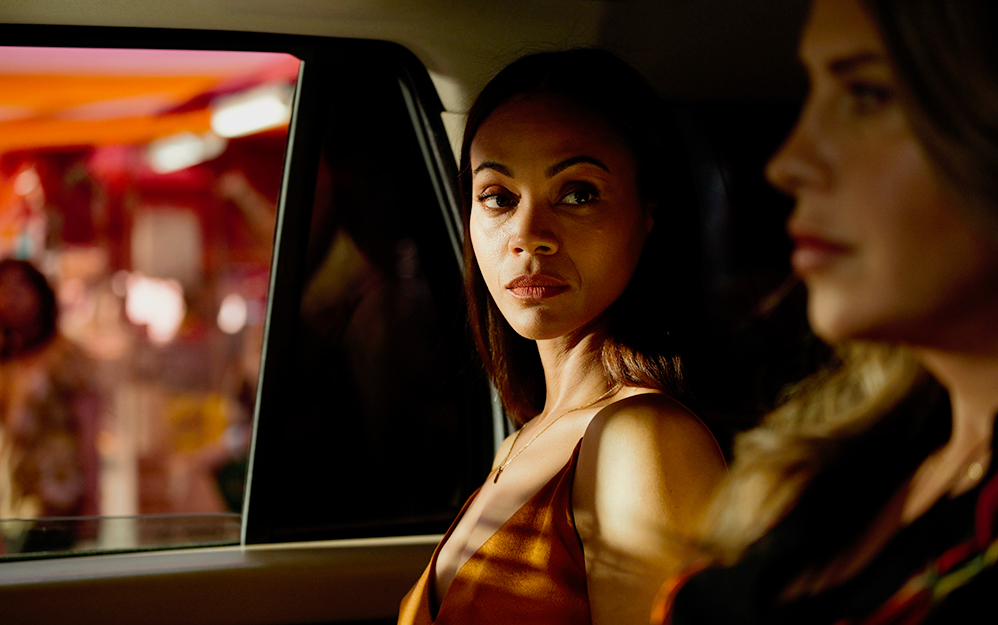 Zoe Saldaña y Karla Sofía Gascón son dos de las protagonistas de Emilia Pérez