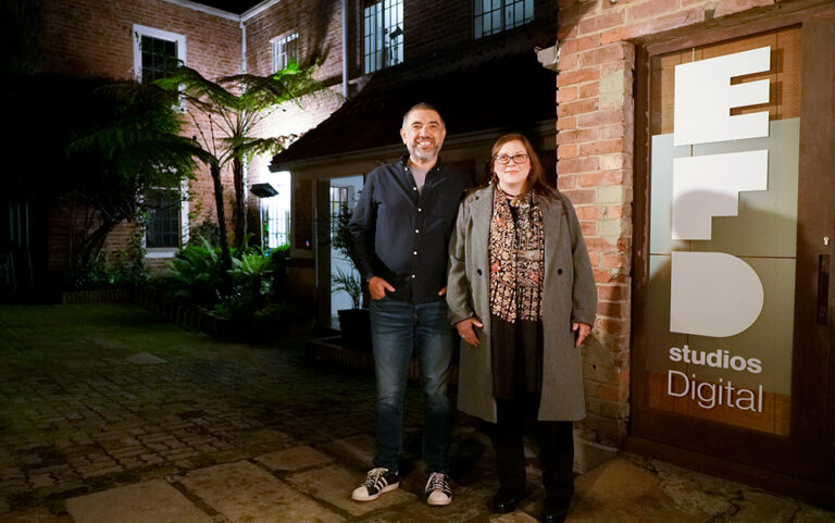 Carlos Acero y Georgina Terán de EFD Studios Digital