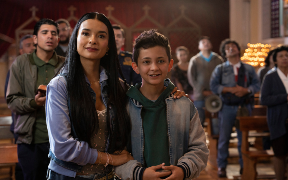 Paola Rey en el El novicio rebelde de Prime Video