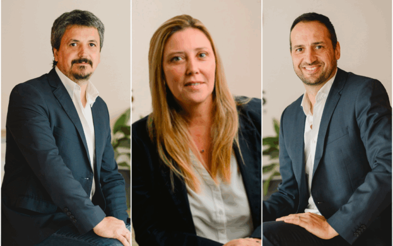 Juan Navarro, María Florencia Fattori y Juan Manuel Rey