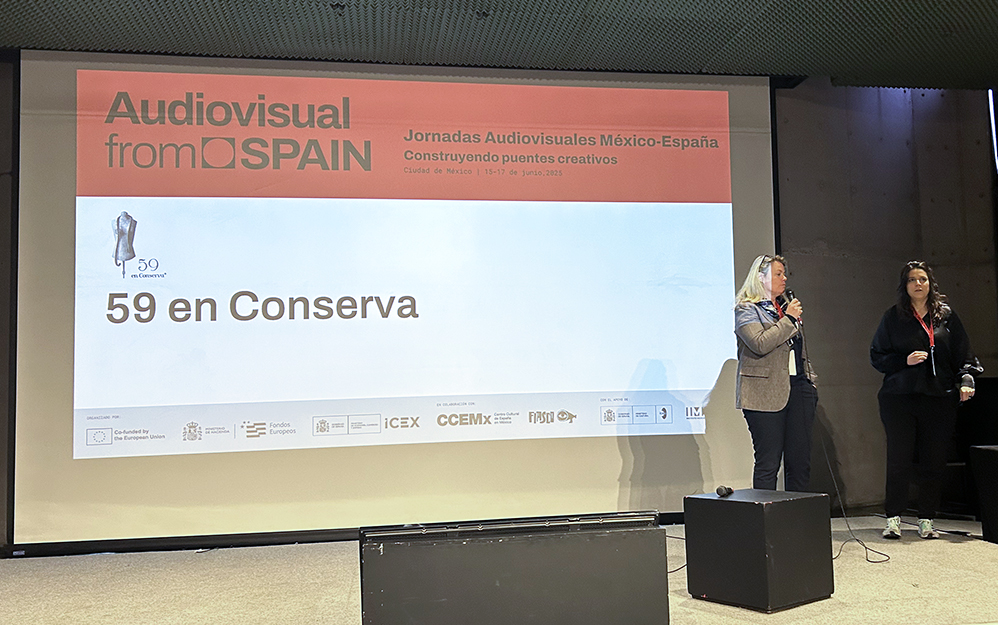Durante Las Jornadas Audiovisuales México-España Construyendo Puentes Creativos que tiene lugar este lunes 16 y martes 17 en CDMX, las 13 empresas españolas presentaron sus iniciativas. 