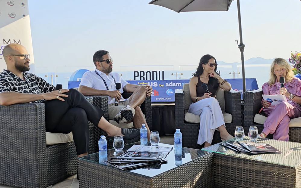 Joshua Ott, Robert Velez, Christine Issaq and Lisette Arsuaga
