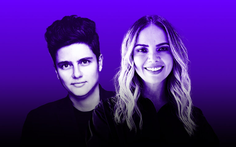 Brenda Tubilla y Ale González, fundadoras de DW Entertainment & Media