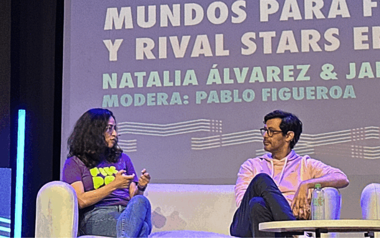 Natalia Álvarez y Jairo Nieto en el BAM sobre videojuegos