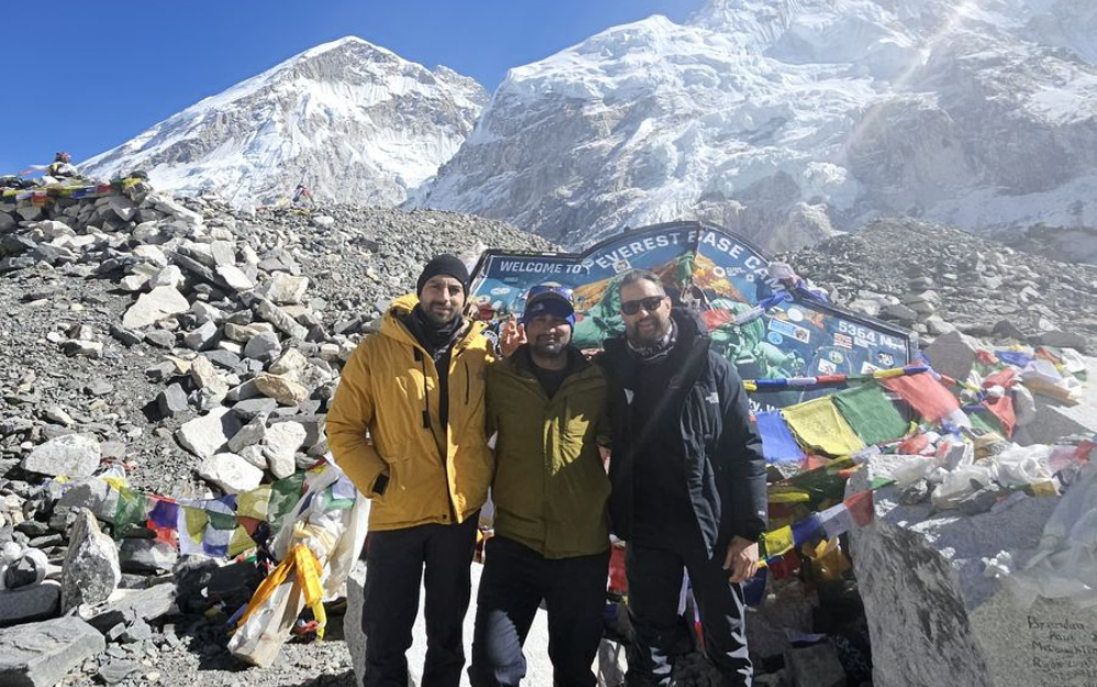 Grabaciones de Sin límites en el Everest