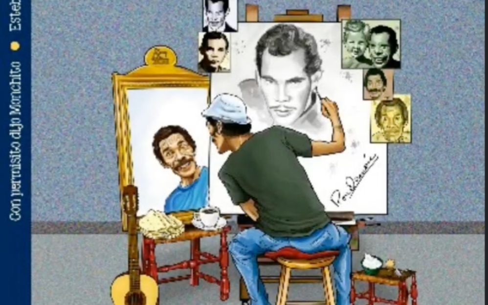 Libro Con permisito dijo Monchito, basado en la vida de Ramón Valdés