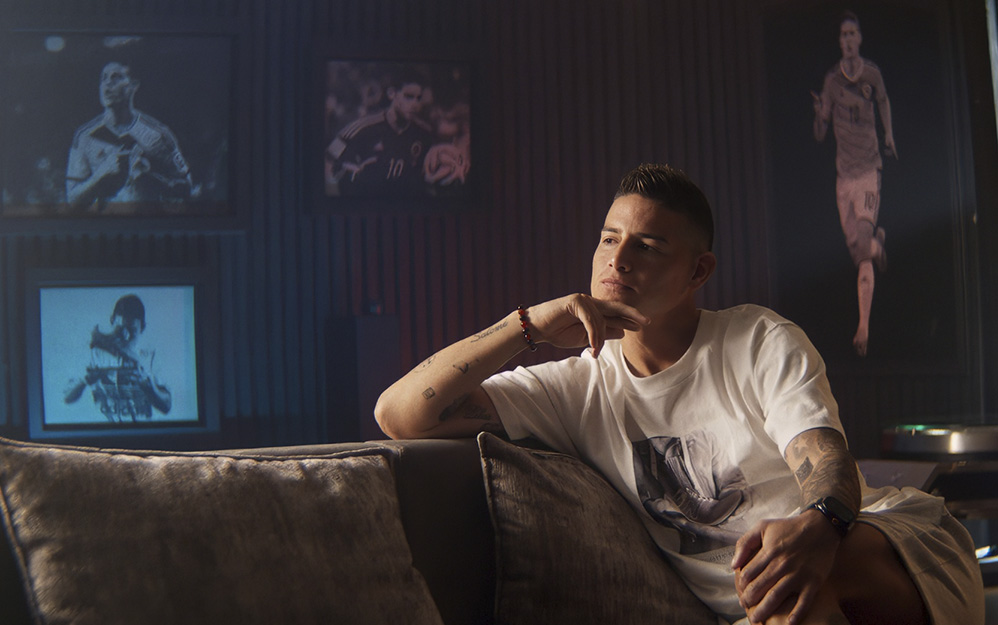 Docuserie de James Rodríguez es hecha por Clover Studios para Netflix