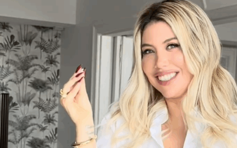Wanda Nara se sumó a la campaña de Mani King