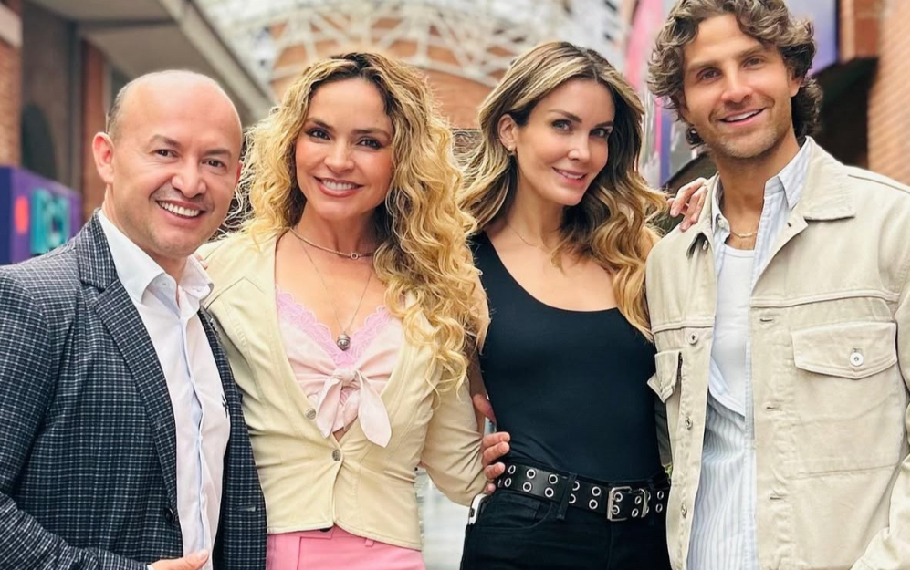 Jose Rivera, Natalia Betancurt, Verónica Montes y José Miguel Numo