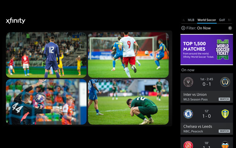 World Soccer Ticket de Xfinity