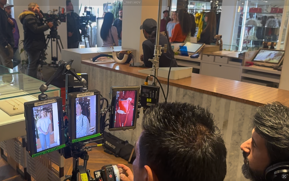 Detrás de cámaras Dos Ke Tres Films