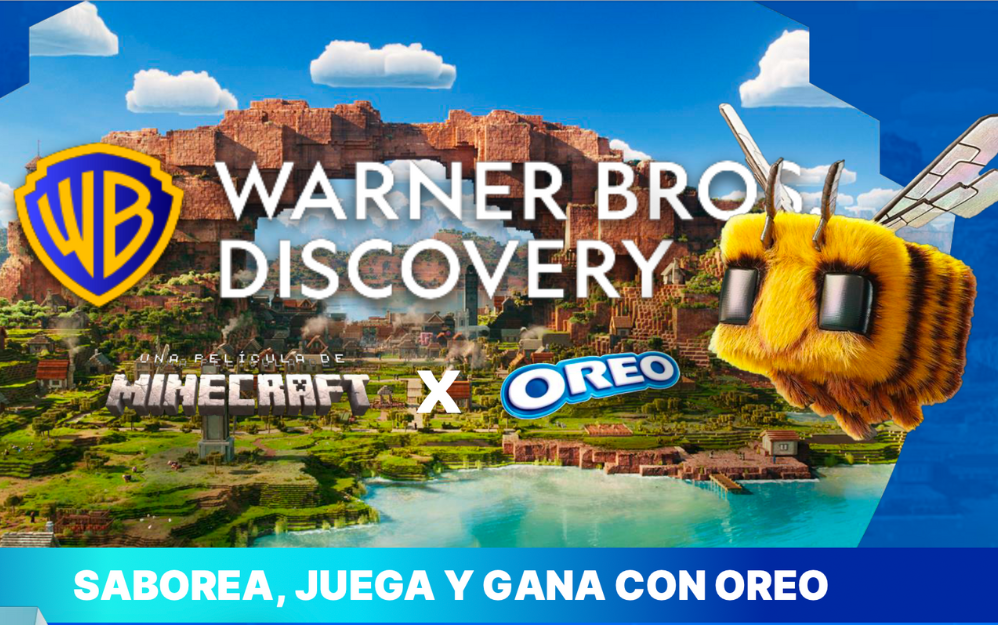 Campaña Warner Bros. Discovery y Oreo