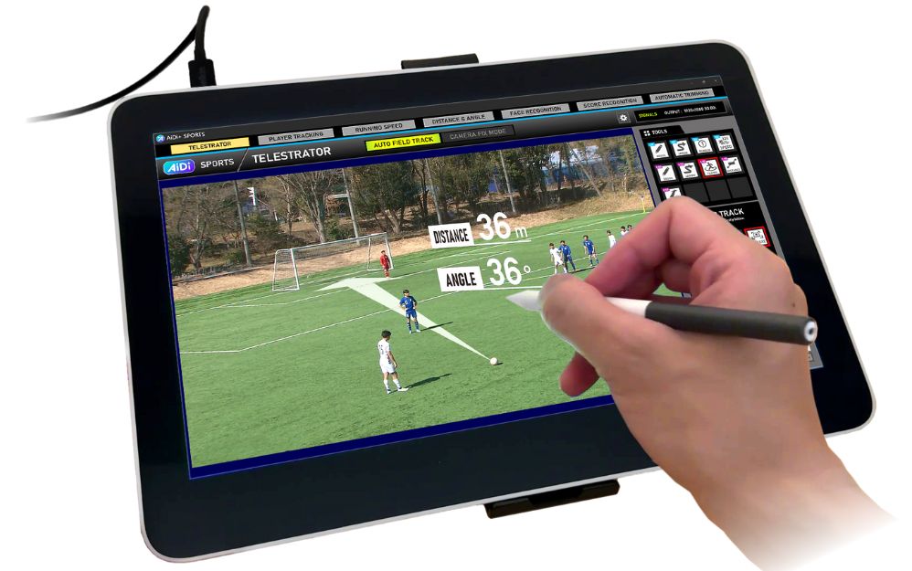 El sistema integra reconocimiento facial para mostrar perfiles de jugadores sin interrumpir la cobertura