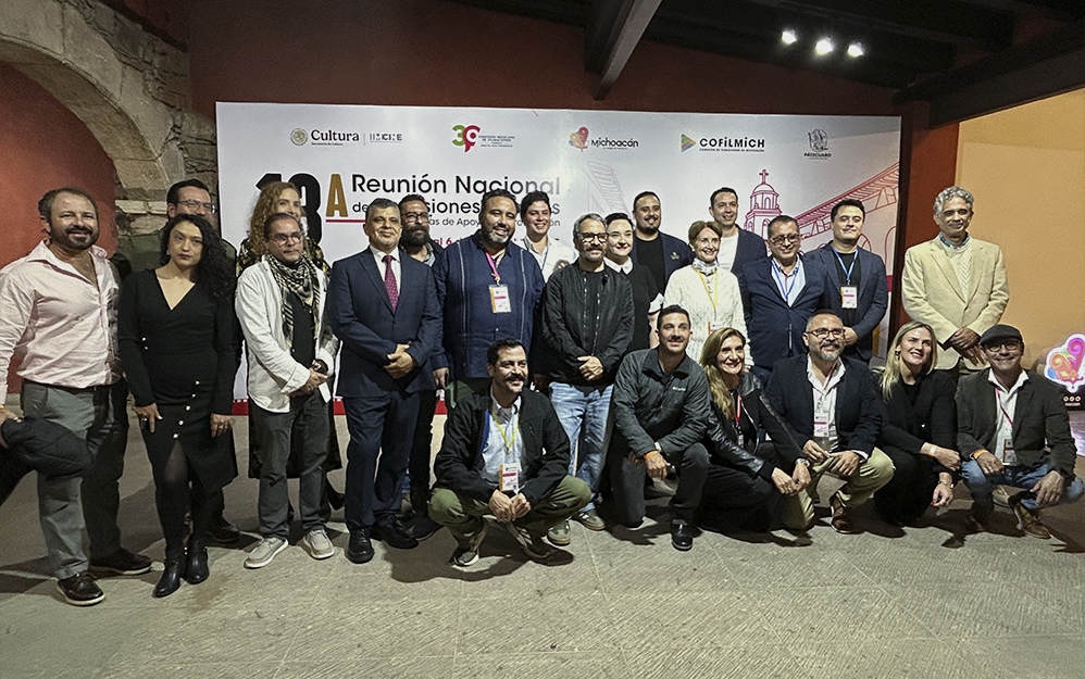 13a. Reunión Nacional de Comisiones Fílmicas y Oficinas de Apoyo a Filmaciones en el Palacio Municipal de Pátzcuaro, en Michoacan.