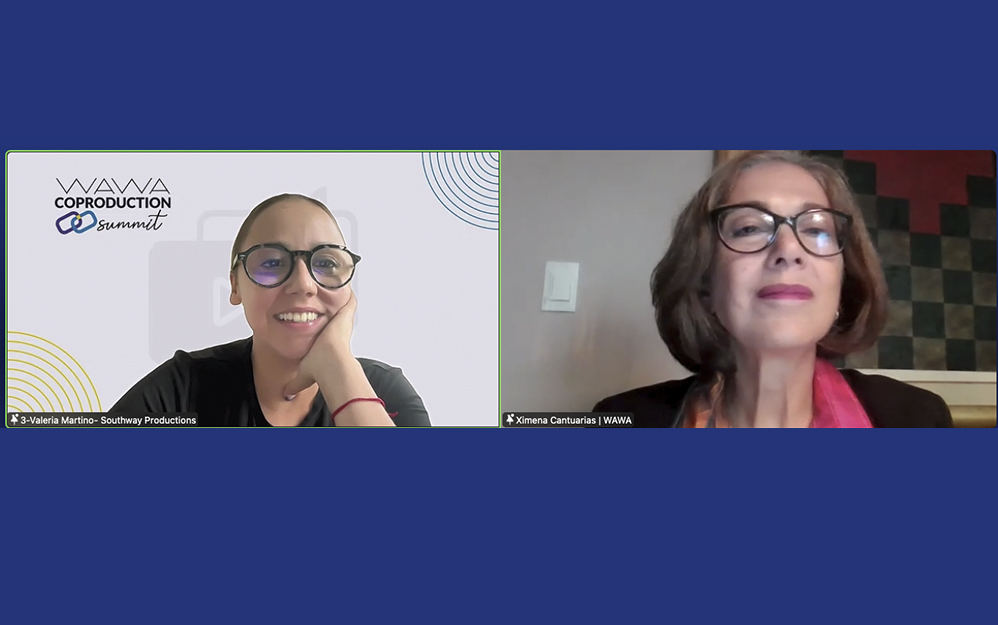 Valeria Martino de Southway Productions de México y Ximena Cantuarias de WAWA