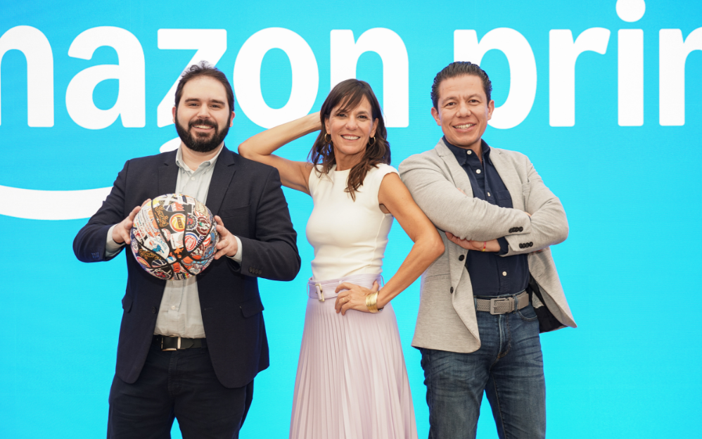 Gustavo Coelho, Maria Isabel Figueroa y Joab Galindo de Prime Video