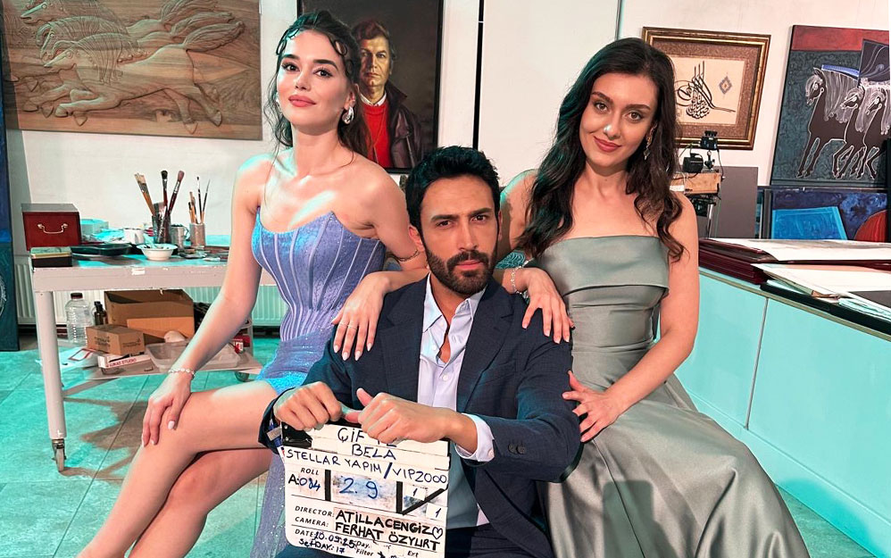 Aybüke Yılmaz, Emre Özmen y Hilal Tüfek