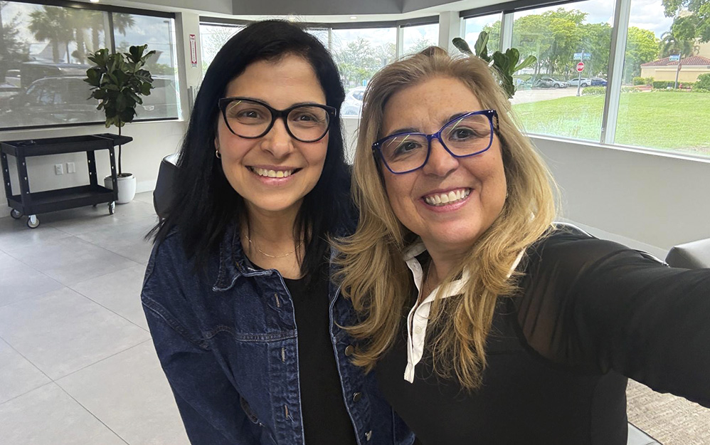 En el set de Mi mejor pasajera