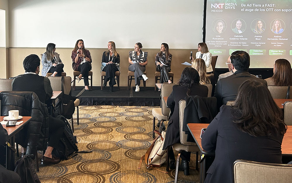 En el panel de NXT Media Days, 