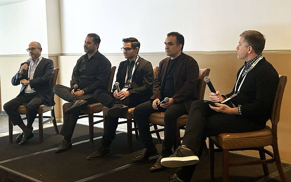 Panel en NXT Media Days: Primeras evaluaciones y claves del negocio FAST, con Emilio Aliaga, Ad Sales VP de TV Azteca, Nestor Islava, VP Sales México de Canela Media, Alberto Treviño, director de Distribución y Nuevas Plataformas de Multimedios; Miguel Islas, marketing director and Business Development de Cindie y David Ríos, Head, Latin America US Hispanic & Brand de Daily Motion Americas, (moderador)