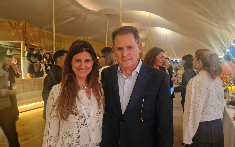 Nadav Palti y Carolina Sabag de Dori Media