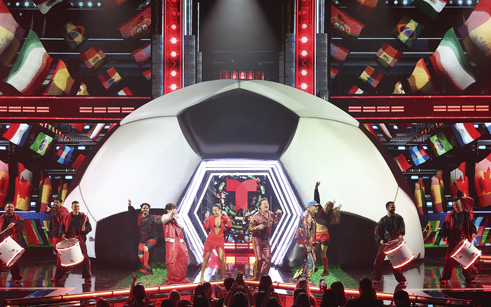 Carlos Vives, Emilia, Wisin & Xavi Debut Telemundo’s World Cup 26 Song at the2025 Billboard Latin Music Awards