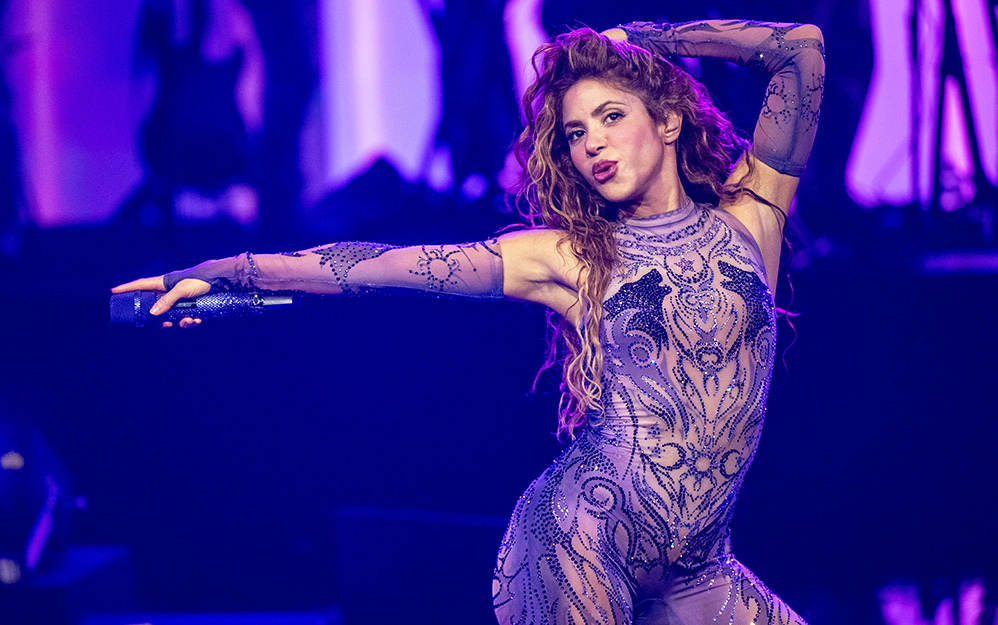 Shakira en upfront de TelevisaUnivision