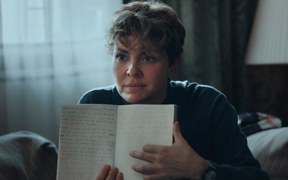 Carolina Gómez en Estado de fuga 1986