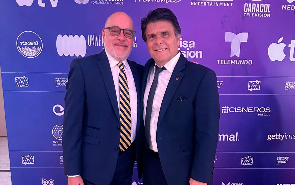 Gustavo Grossmann  y Ríchard Izarra