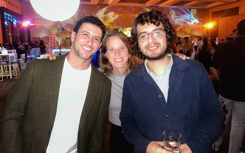  Isaac Toussier de Lemon, Inés Havraneg y Borja Hernández de Onza