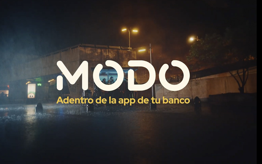 La campaña ADENTRO, fue creada por Pluma Agency y centrada en mostrar que MODO vive dentro de la app de tu banco