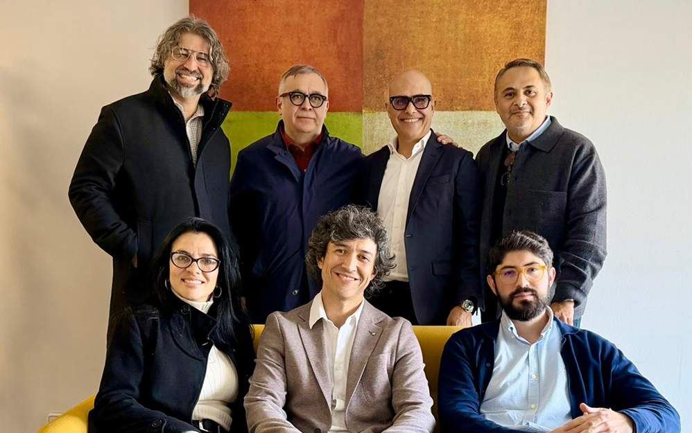Raúl Prieto (Co Founder, Punta Fina Studios), José Carlos Conde (CEO, Womack Group), Juan Bernardo González (COO, Punta Fina Studios), Enrique Rubio (Director, Womack Latam), Rosa Clemente (Co Founder, Punta Fina Studios), Toto Martínez(CEO, Punta Fina Studios, Antonio Carreto (COO, Womack Group)