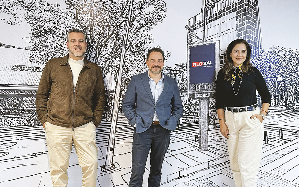 Jean Pierre Rivera, Director Comercial, Jaime Vázquez-Mellado Carbajal, Director General y Carolina Gudiño Directora Relaciones Estratégicas 