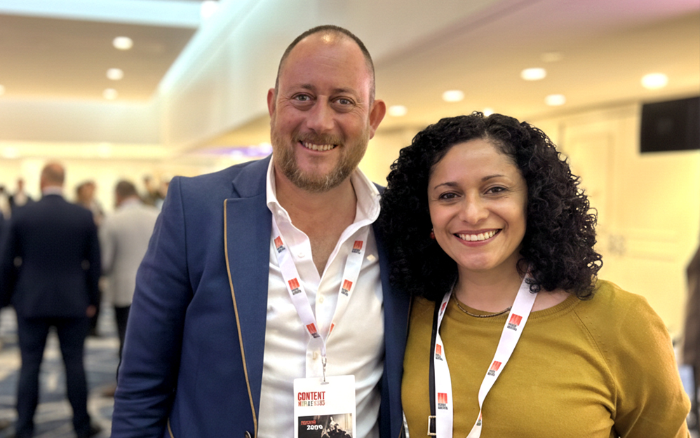 Samuel Castro y Adriana Castillo de Iberseries & Platino Industria