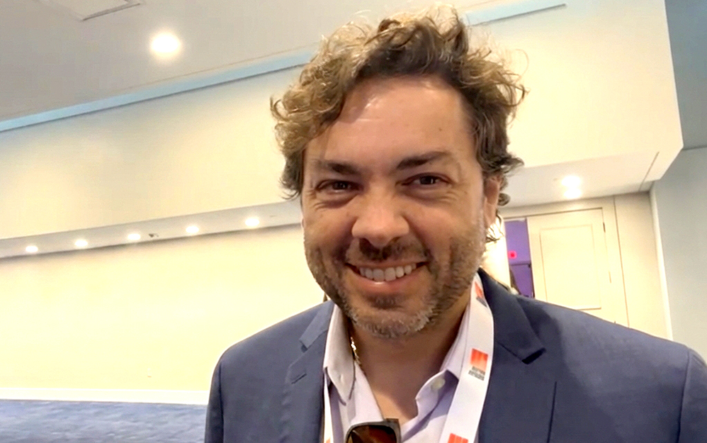 El productor y director, Damián Saúl Romay, de Sunshine Films