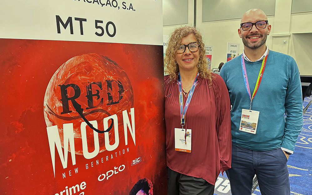 Carlota Vieira, Content Sales Deputy Director de SIC Portugal, y André Santos Da Silva, Sales Director, SIC Portugal