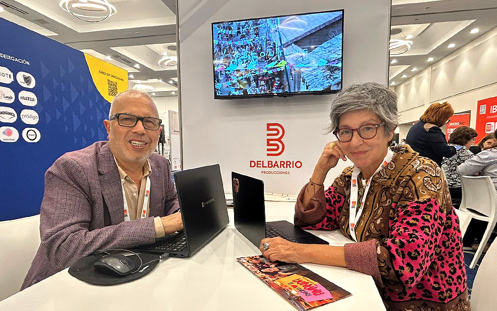 Hugo Coya y Michelle Alexander, socios de Del Barrio Producciones