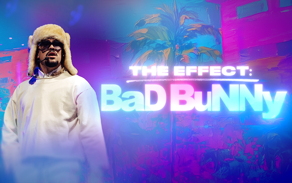 El efecto: Bad Bunny se estrena este viernes 30 a las 11:30am en las estaciones propiedad de Telemundo y estará disponible ese mismo día en Peacock