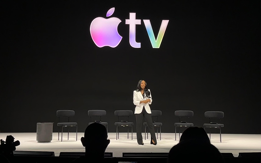 Rita Cooper Lee, jefa global de Comunicaciones Corporativas y Publicidad de Apple TV, abrió el evento