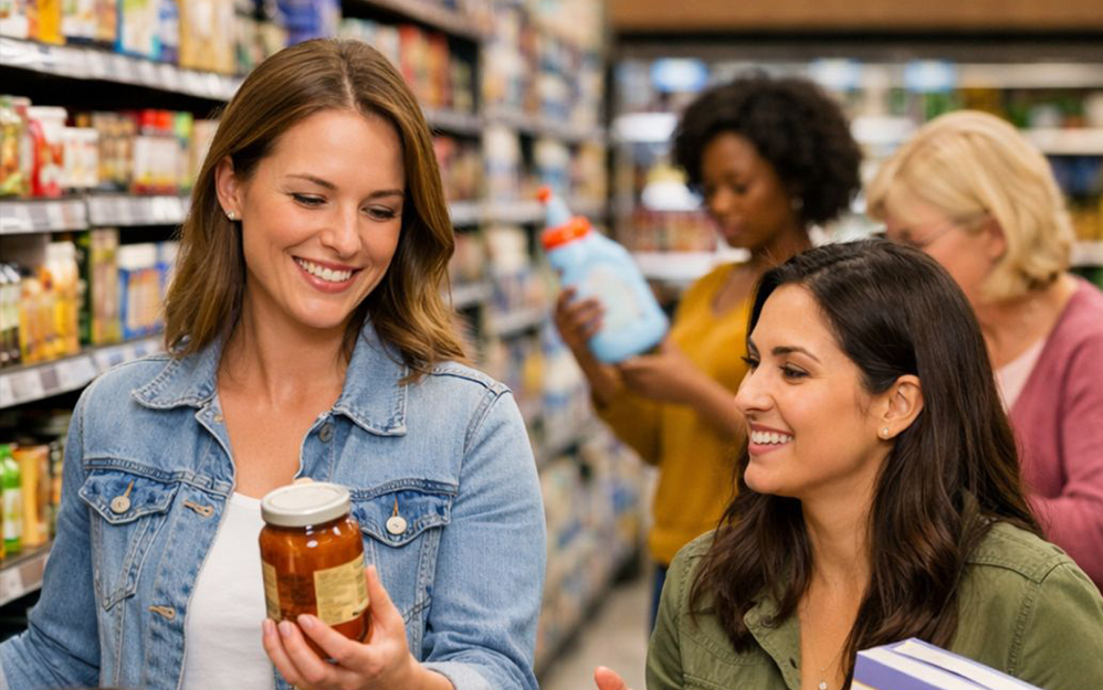 Las mujeres deciden el 94% de las compras de muebles para el hogar, el 92% en vacaciones y el 91% en gastos de vivienda 