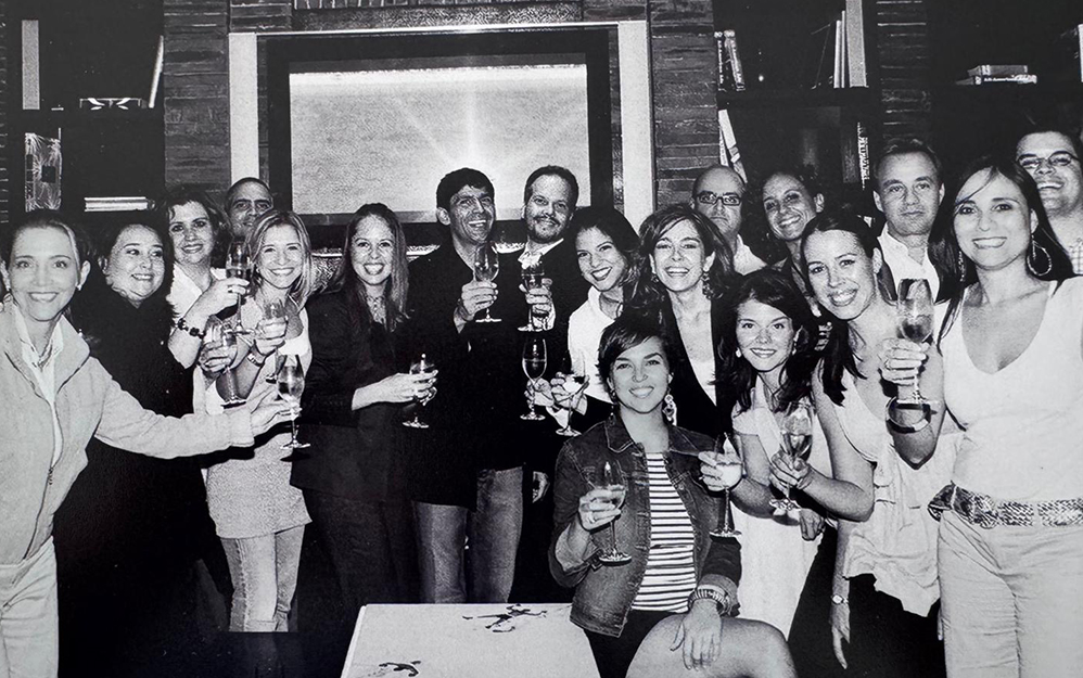 Esperanza Garay con el equipo de Tepuy International