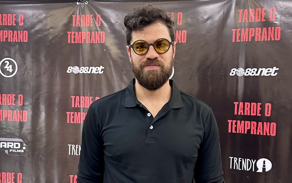 Juan Pablo Chajín, director película colombiana Tarde o temprano