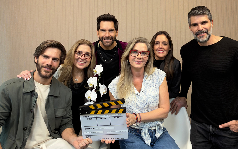 Marc Clotet, Arap Bethke, Roxana y Rosalind Rotundo y Sonya Smith