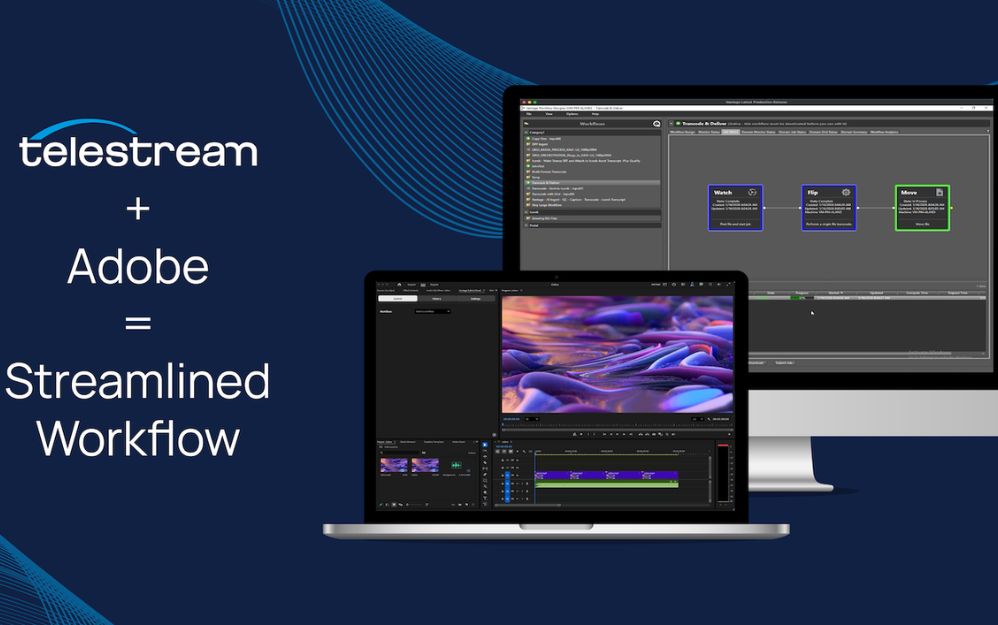 Con estas integraciones, Telestream posiciona a Vantage como el eje operativo para organizaciones que trabajan sobre Adobe Creative Cloud