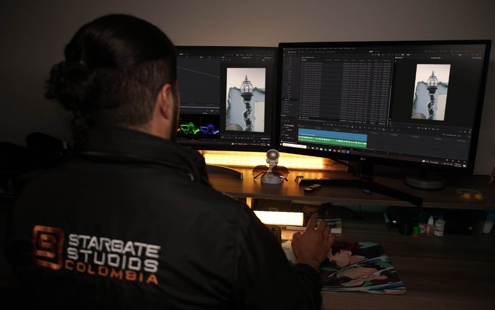 El flujo de trabajo integra edición, corrección de color y VFX dentro del mismo entorno, permitiendo que equipos de seis editores, dos coloristas y un subtitulador trabajen de forma colaborativa sobre un mismo proyecto