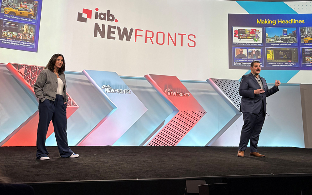 Megan Leonard, VP de Ventas y Vikrant Mathur, cofundador de Future Today