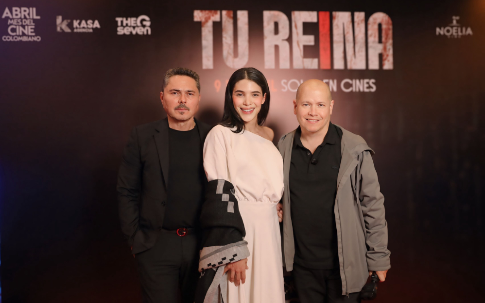 Lucho Velasco, Mara Cifuentes y Andrés Salgado