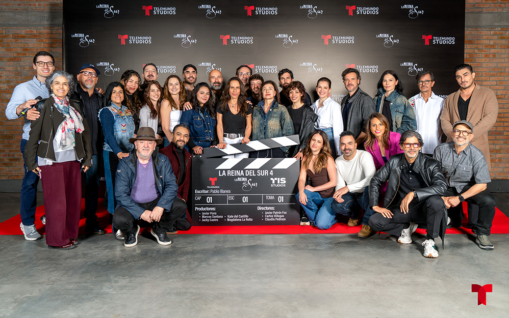 Elenco de La reina del sur 4 en el inicio de grabaciones